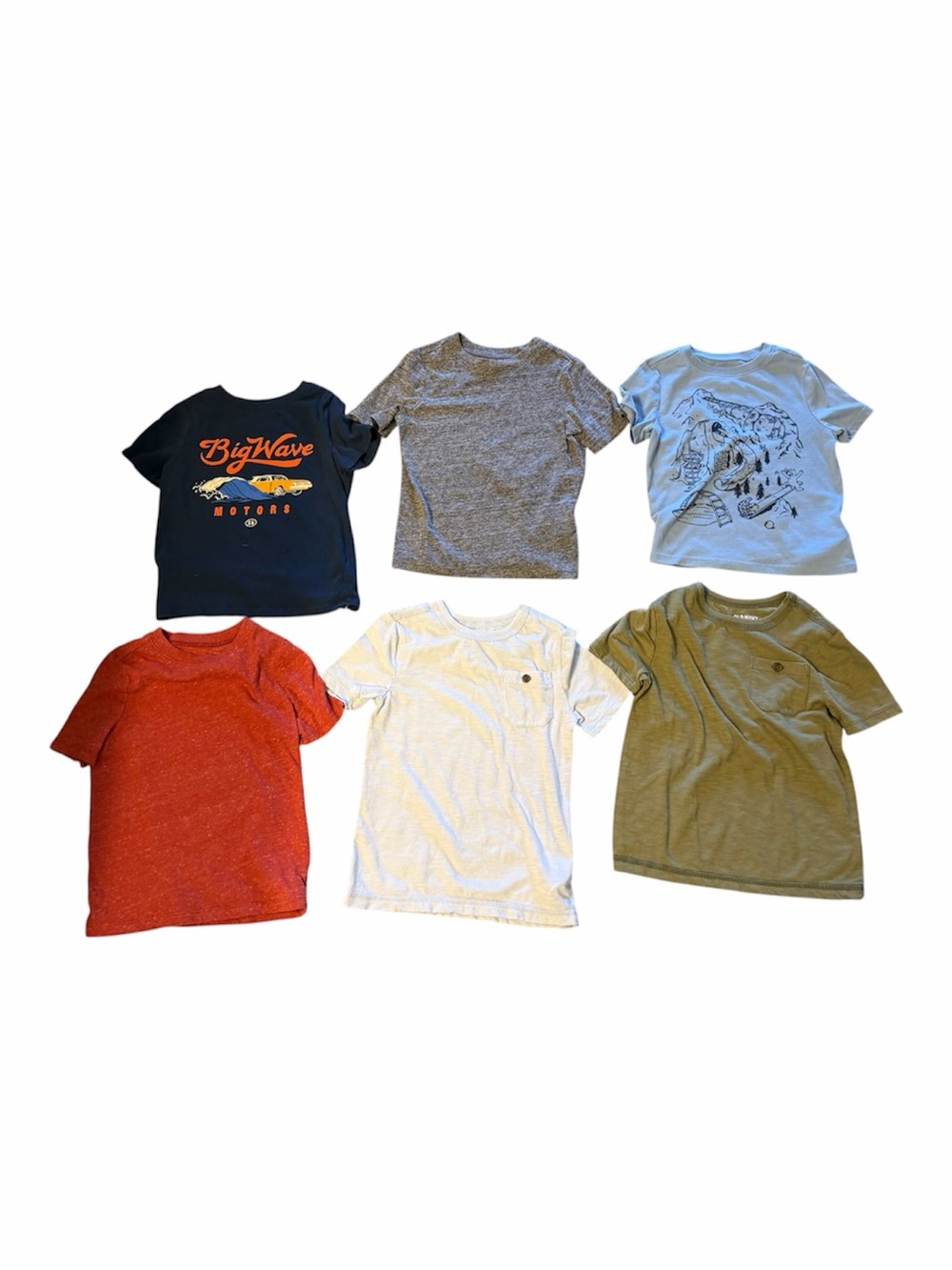 Bundle of 6 Old Nay Pocket Tees/Graphic Tees in 4T